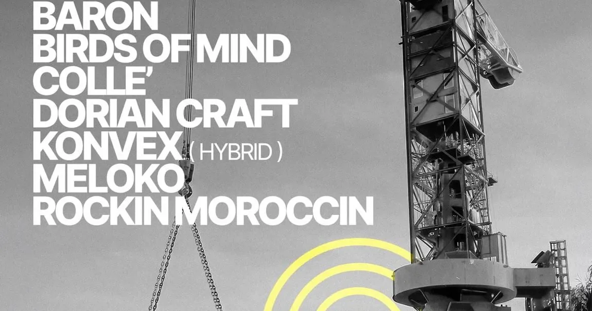 Anywherelse presents BEDOUIN x CRANE SESSIONS flyer